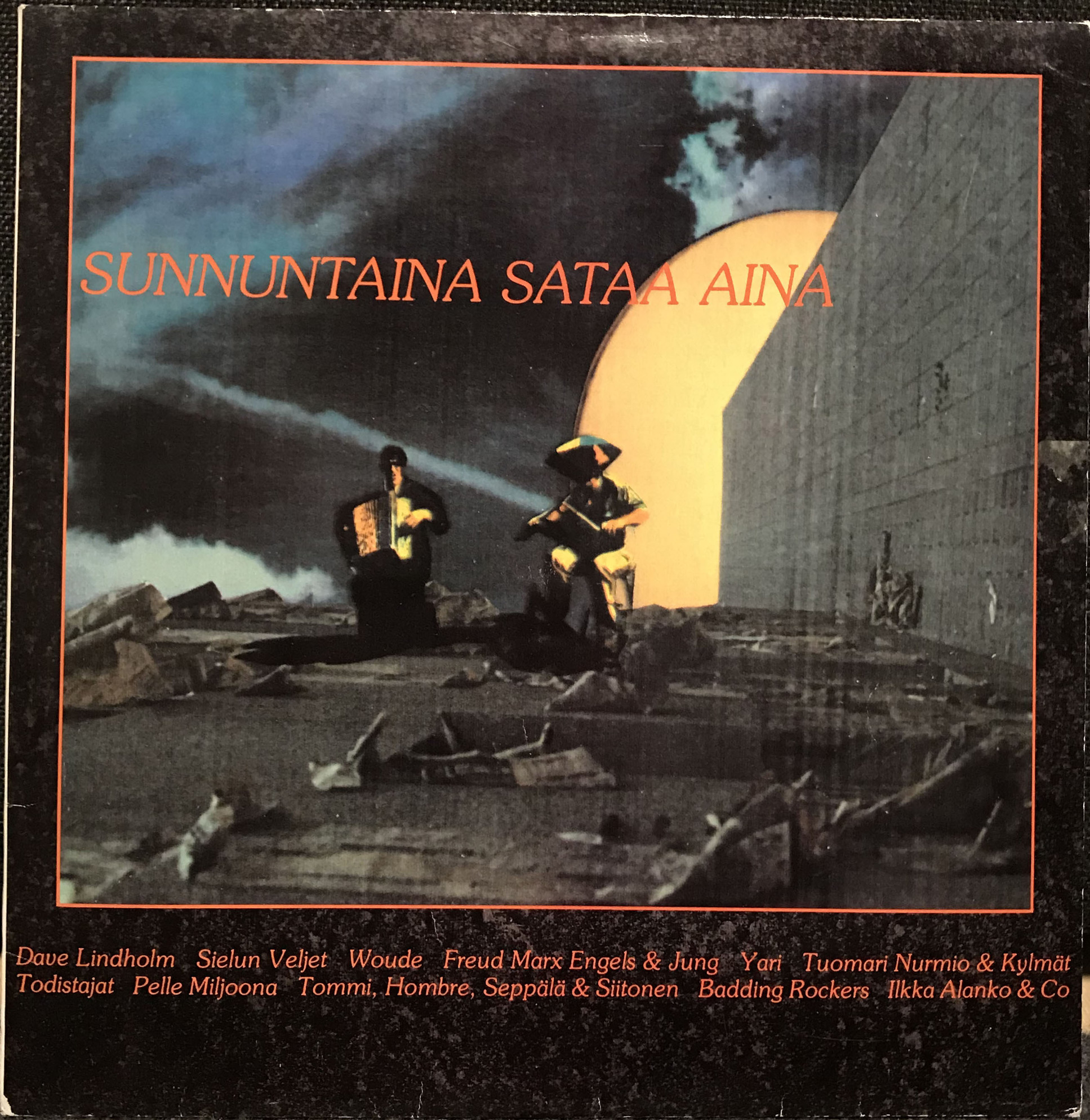 Cover image for album 'Sunnuntaina Sataa Aina"